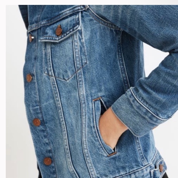 Madewell Blue Jean Jacket - Picture 2 of 5